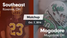 Matchup: Southeast vs. Mogadore  2016