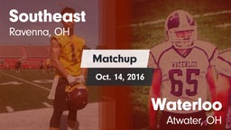 Matchup: Southeast vs. Waterloo  2016