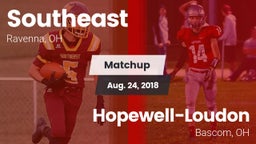 Matchup: Southeast vs. Hopewell-Loudon  2018