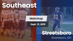 Matchup: Southeast vs. Streetsboro  2019