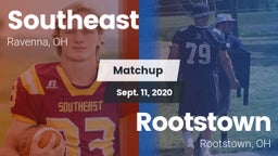 Matchup: Southeast vs. Rootstown  2020