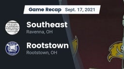 Recap: Southeast  vs. Rootstown  2021