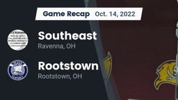 Recap: Southeast  vs. Rootstown  2022