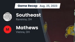 Recap: Southeast  vs. Mathews  2023