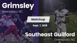 Matchup: Grimsley vs. Southeast Guilford  2018