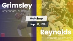 Matchup: Grimsley vs. Reynolds  2018