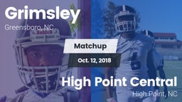 Matchup: Grimsley vs. High Point Central  2018