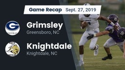 Recap: Grimsley  vs. Knightdale  2019