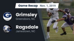 Recap: Grimsley  vs. Ragsdale  2019