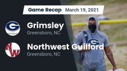 Recap: Grimsley  vs. Northwest Guilford  2021