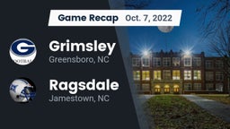 Recap: Grimsley  vs. Ragsdale  2022