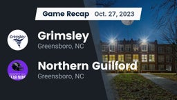 Recap: Grimsley  vs. Northern Guilford  2023