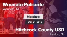 Matchup: Wauneta-Palisade vs. Hitchcock County USD  2016