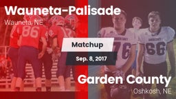 Matchup: Wauneta-Palisade vs. Garden County  2017