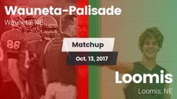 Matchup: Wauneta-Palisade vs. Loomis  2017