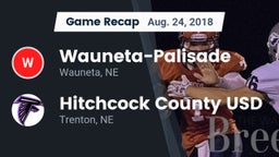Recap: Wauneta-Palisade  vs. Hitchcock County USD  2018