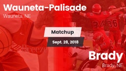 Matchup: Wauneta-Palisade vs. Brady  2018