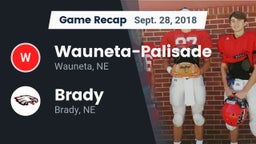 Recap: Wauneta-Palisade  vs. Brady  2018