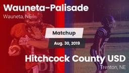 Matchup: Wauneta-Palisade vs. Hitchcock County USD  2019