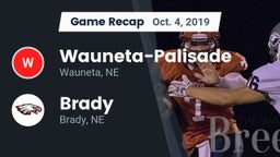 Recap: Wauneta-Palisade  vs. Brady  2019