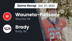 Recap: Wauneta-Palisade  vs. Brady  2022
