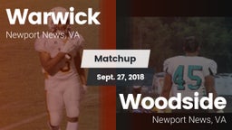 Matchup: Warwick vs. Woodside  2018