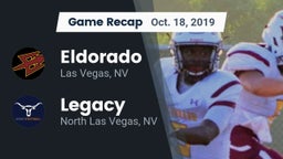 Recap: Eldorado  vs. Legacy  2019