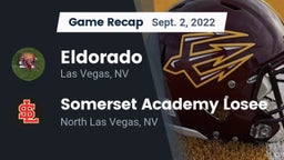 Recap: Eldorado  vs. Somerset Academy Losee 2022