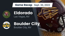 Recap: Eldorado  vs. Boulder City  2022