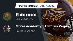 Recap: Eldorado  vs. Mater Academy - East Las Vegas  2022