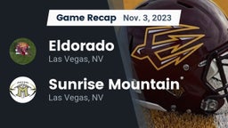 Recap: Eldorado  vs. Sunrise Mountain  2023