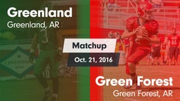Matchup: Greenland vs. Green Forest  2016
