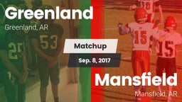Matchup: Greenland vs. Mansfield  2017