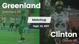 Matchup: Greenland vs. Clinton  2017