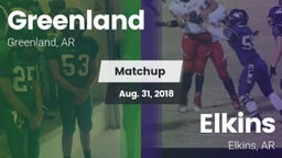Matchup: Greenland vs. Elkins  2018