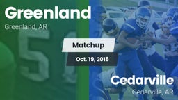 Matchup: Greenland vs. Cedarville  2018
