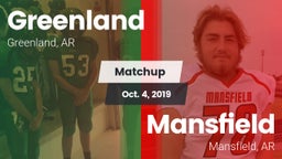 Matchup: Greenland vs. Mansfield  2019
