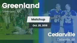Matchup: Greenland vs. Cedarville  2019