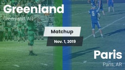 Matchup: Greenland vs. Paris  2019