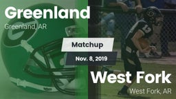 Matchup: Greenland vs. West Fork  2019