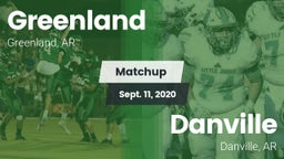 Matchup: Greenland vs. Danville  2020