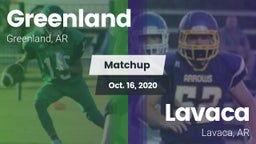 Matchup: Greenland vs. Lavaca  2020