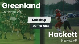 Matchup: Greenland vs. Hackett  2020