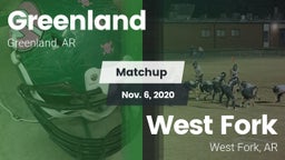 Matchup: Greenland vs. West Fork  2020