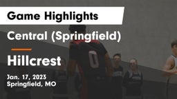 Central  (Springfield) vs Hillcrest  Game Highlights - Jan. 17, 2023