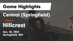 Central  (Springfield) vs Hillcrest  Game Highlights - Jan. 28, 2023