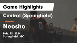 Central  (Springfield) vs Neosho  Game Highlights - Feb. 29, 2024