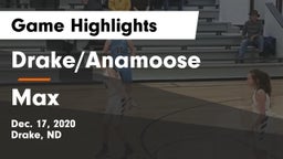 Drake/Anamoose  vs Max  Game Highlights - Dec. 17, 2020