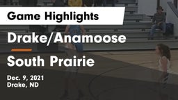 Drake/Anamoose  vs South Prairie  Game Highlights - Dec. 9, 2021