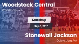 Matchup: Woodstock Central vs. Stonewall Jackson  2017